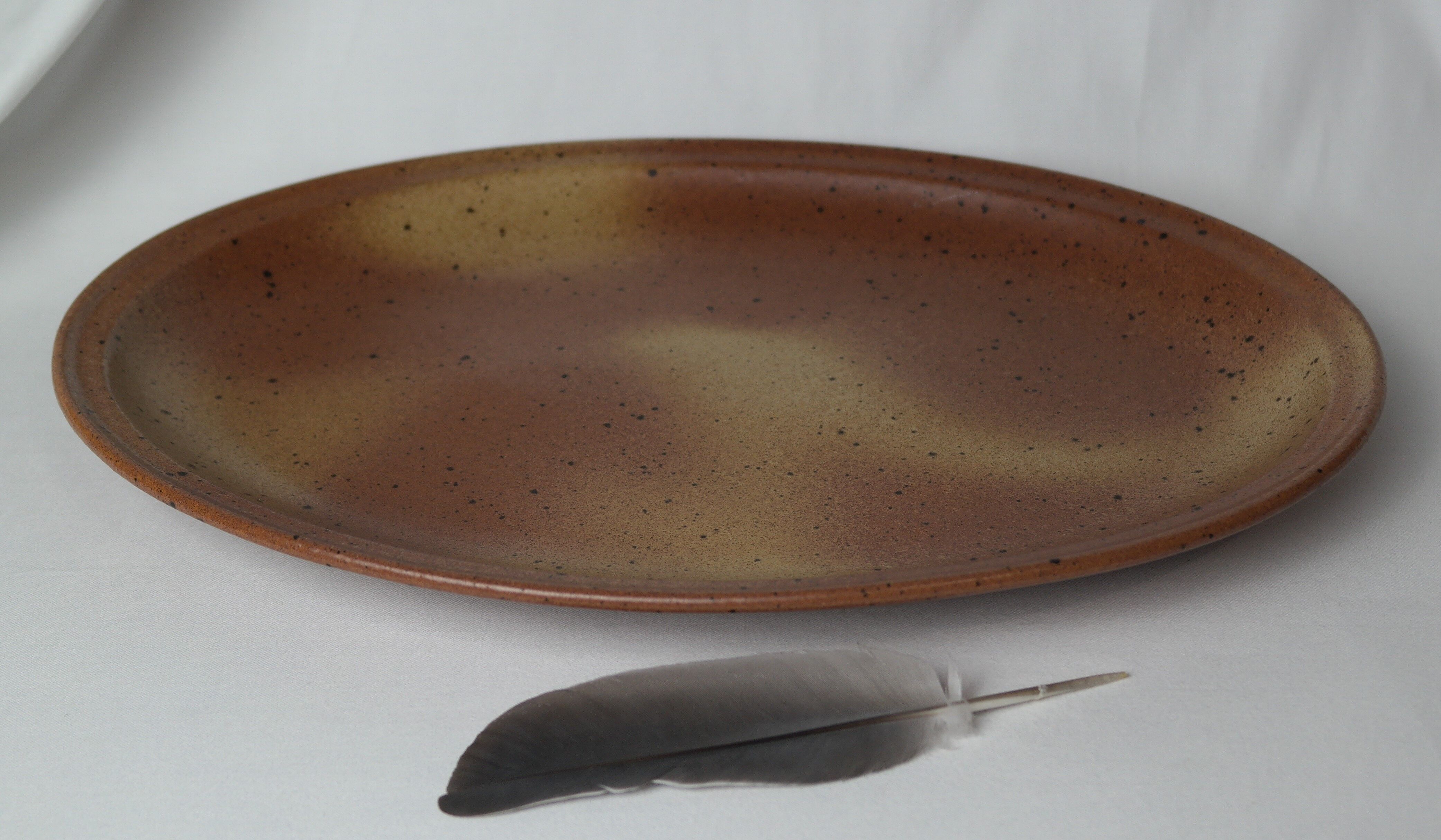 Sarreguemines sandstone dish