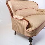 Antique 2. pers Sofa Made In Mahogany From 1890s