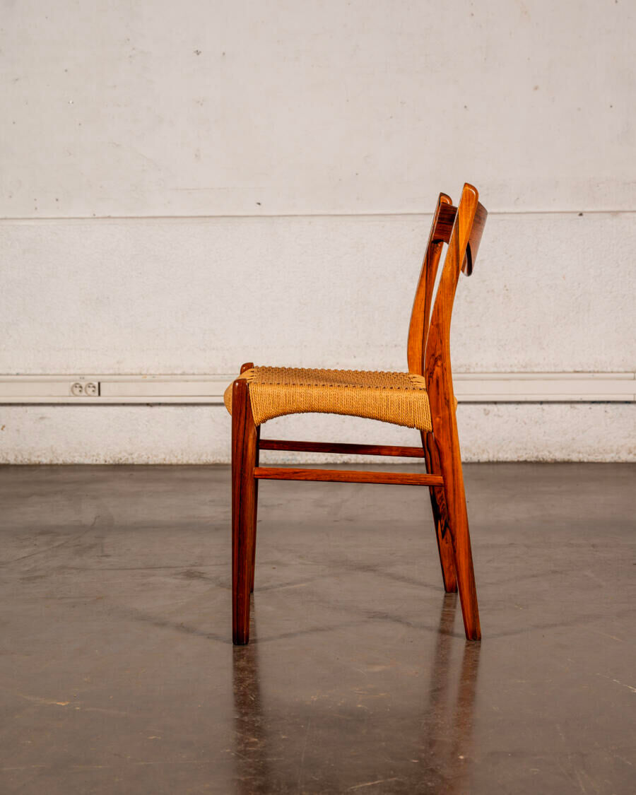 Série de 4 chaises danoises