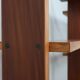 Mid century teak shelves bookcase 1960s
