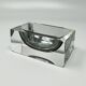 0s Stunning Grey Ashtray or Catchall By Flavio Poli for Seguso.