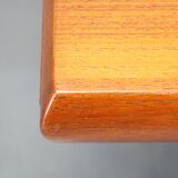 Table basse en teck restaurée par Johannes Andersen des années 1960 pour CFC Silkeborg, Danemark