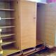 Armoire en frêne doré Guermonprez 4 portes 1950