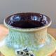 West Germany Bay 60-14 vase, vintage ceramic, geometric decoration