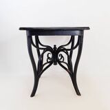 Art Nouveau side table/console in painted wood, circa 1900