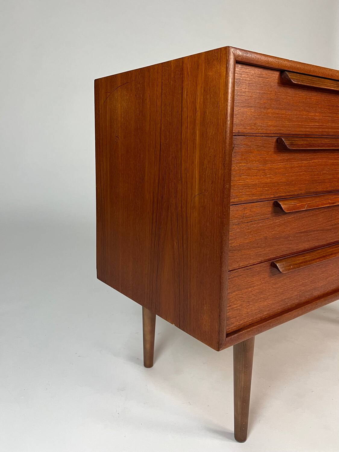 Commode en teck des années 60 WK Möbel vintage