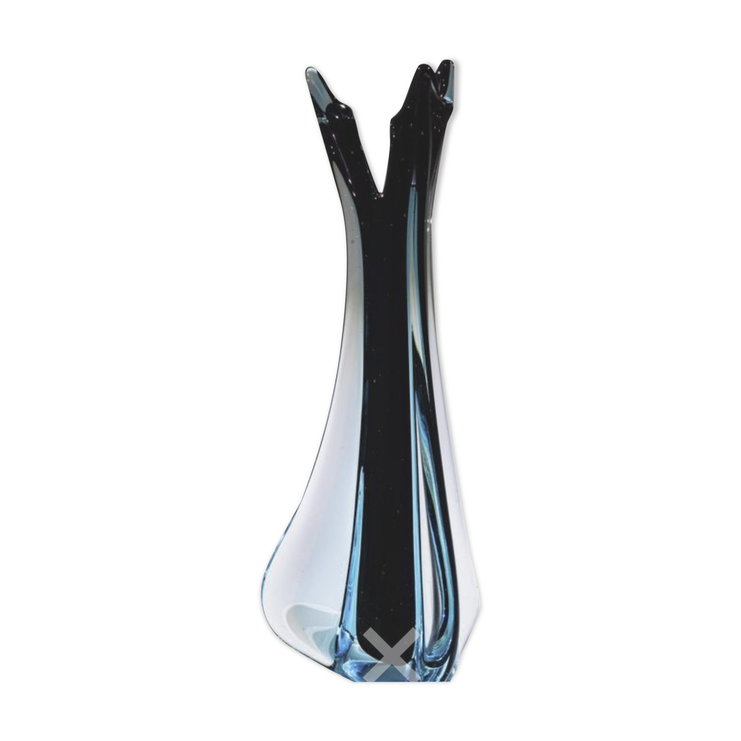 Vase sommerso 28.5cm Spartaco Colelli for JICO