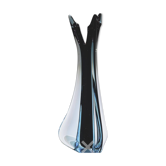 Vase sommerso 28.5cm Spartaco Colelli for JICO
