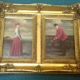 Diptyque couple of old English golfers
