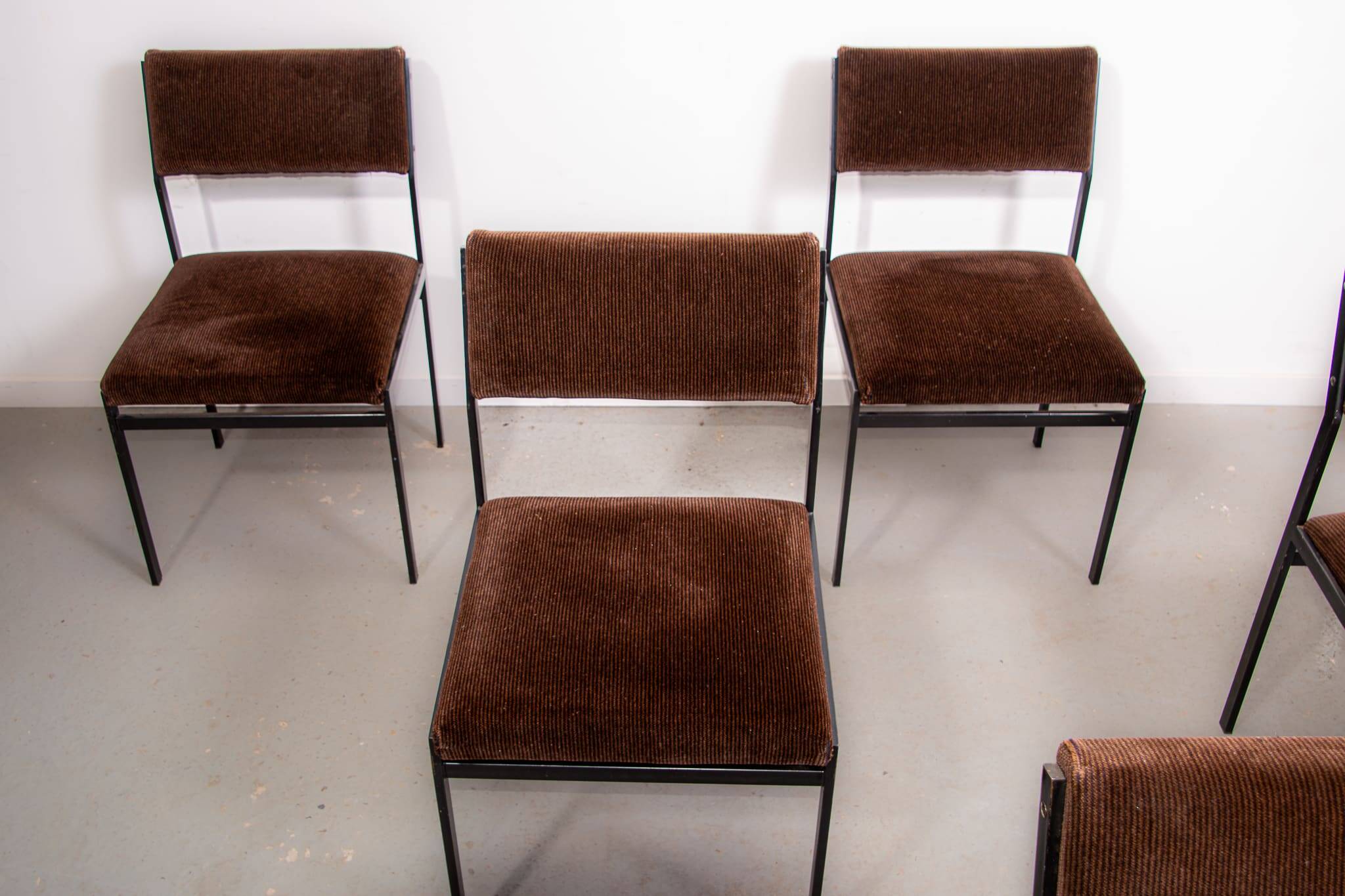 Chaises SM07 conçues par Cees Braakman pour Pastoe. Vers 1970