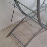 Vintage metal shelf
