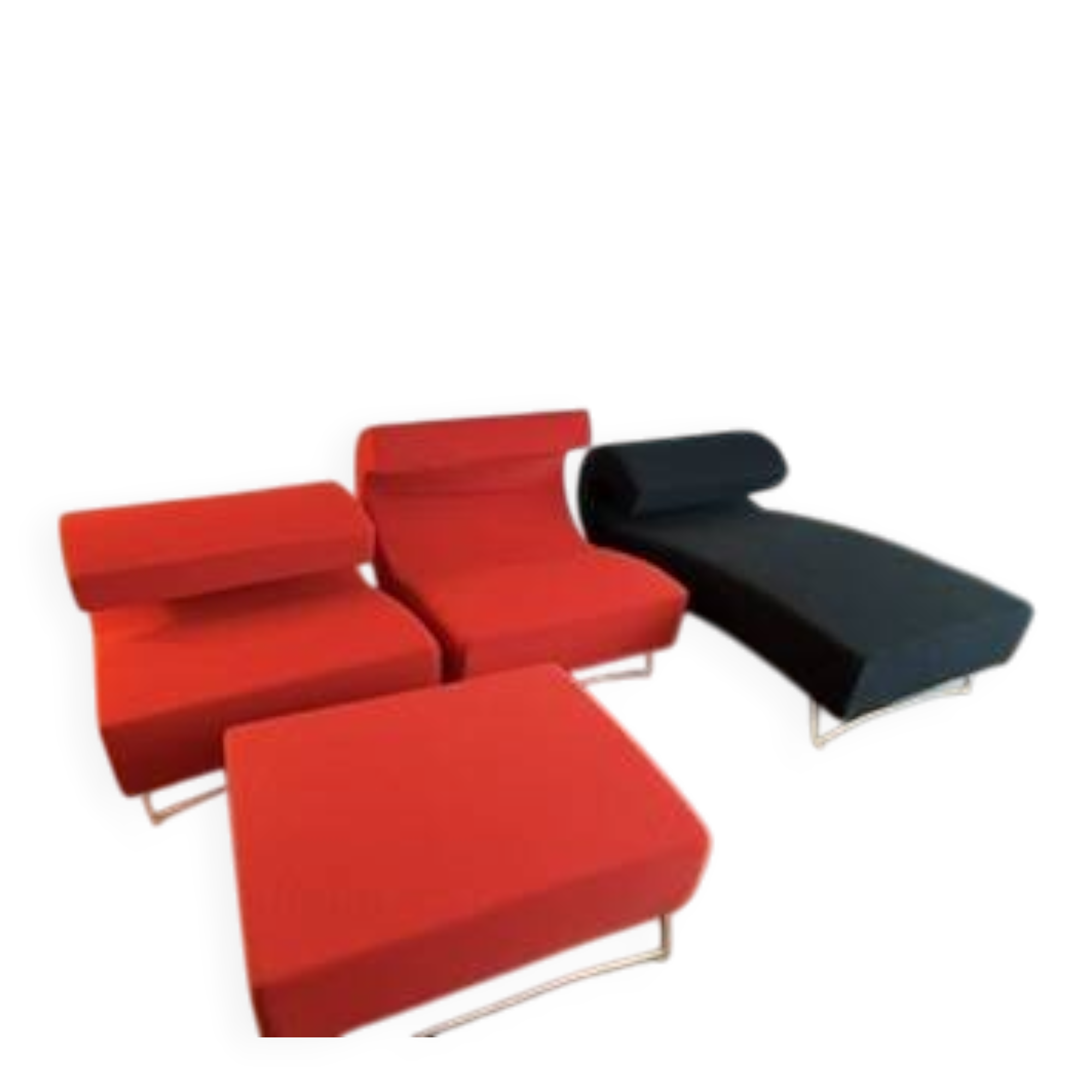 Sofa armchair lover line roset by pascal mougues