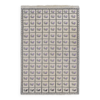 Tapis vintage turc de oushak tissé à la main 174x250 cm