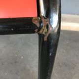 Series of 6 color school chairs