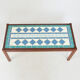 Table basse en mosaïque, années 1970
