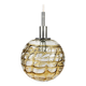 1960s 1970s Globe Ceiling Pendant Lamp by Doria Leuchten Germany