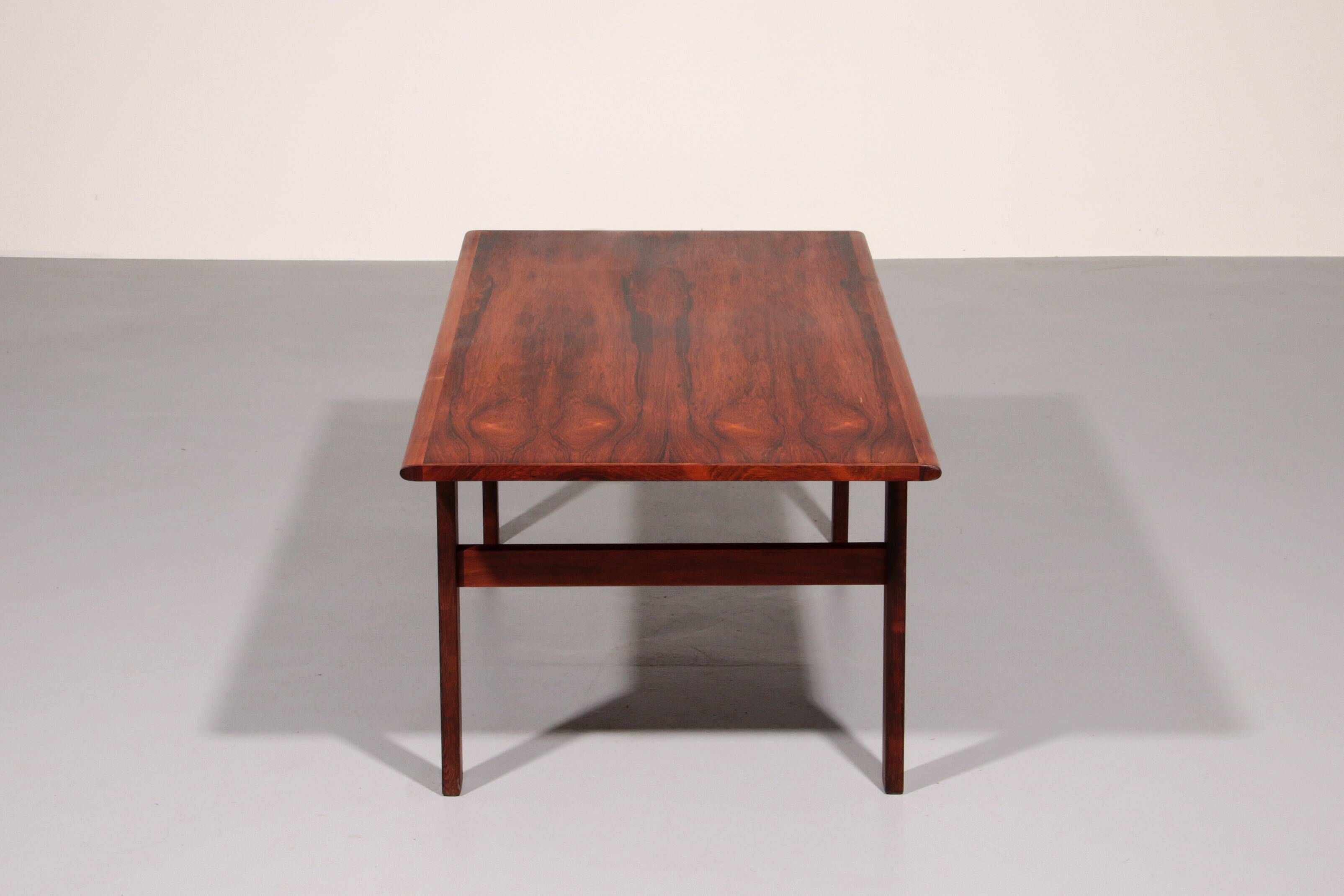 Capella Coffee Table in wood by Illum Wikkelsø for Niels Eilersen, 1960s