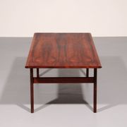 Capella Coffee Table in wood by Illum Wikkelsø for Niels Eilersen, 1960s