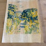 Lithograph Pillard Manoel