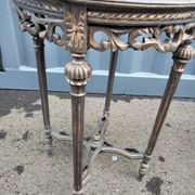 Pair of pedestal tables