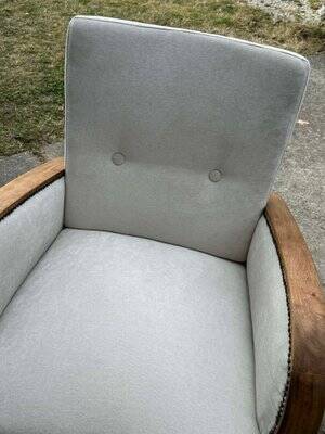 Vintage Art Deco Hungarian Armchair, 1930s
