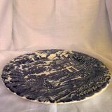The Hunter by Myott large blue serving dish