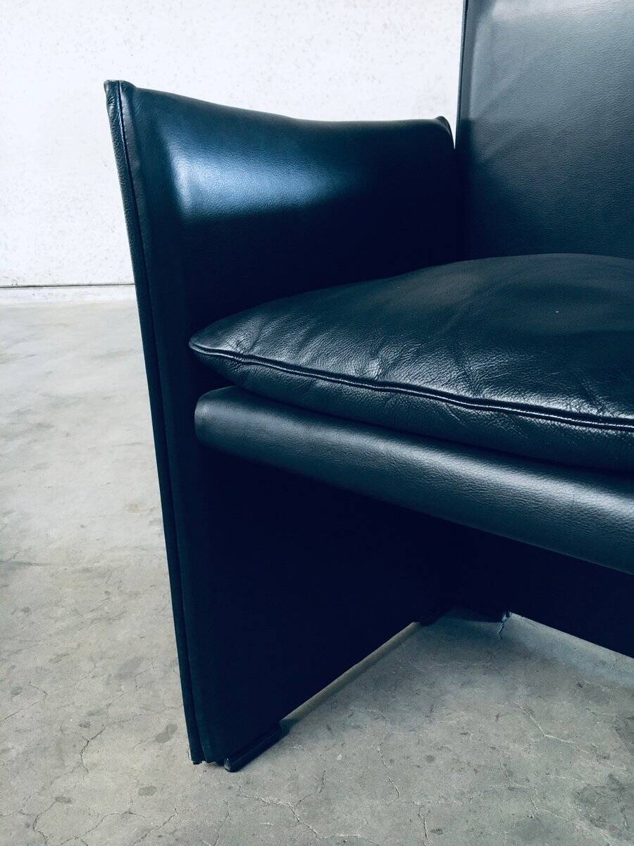 Postmodern Model 401 Break Armchairs by Mario Bellini for Cassina, Italy, 1980s, Set of 6