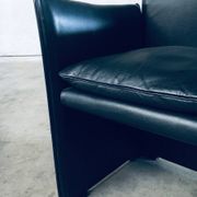 Postmodern Model 401 Break Armchairs by Mario Bellini for Cassina, Italy, 1980s, Set of 6