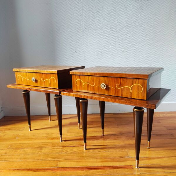 Paire de tables de chevet, 1960