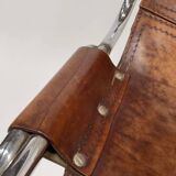 Chaise Les Arcs Cognac Design Dal Vera Mid Century