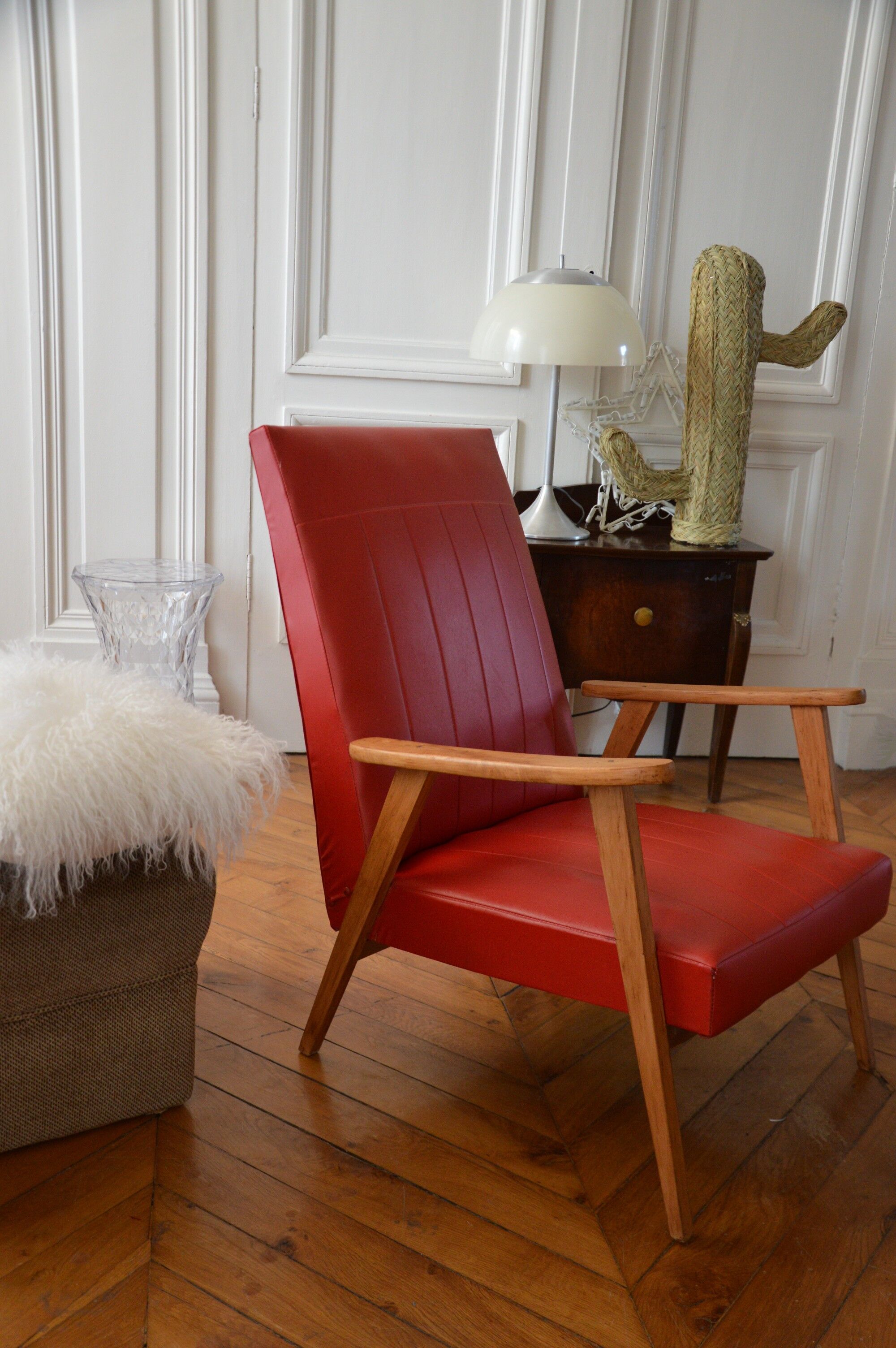 Fauteuil scandinave des années 60