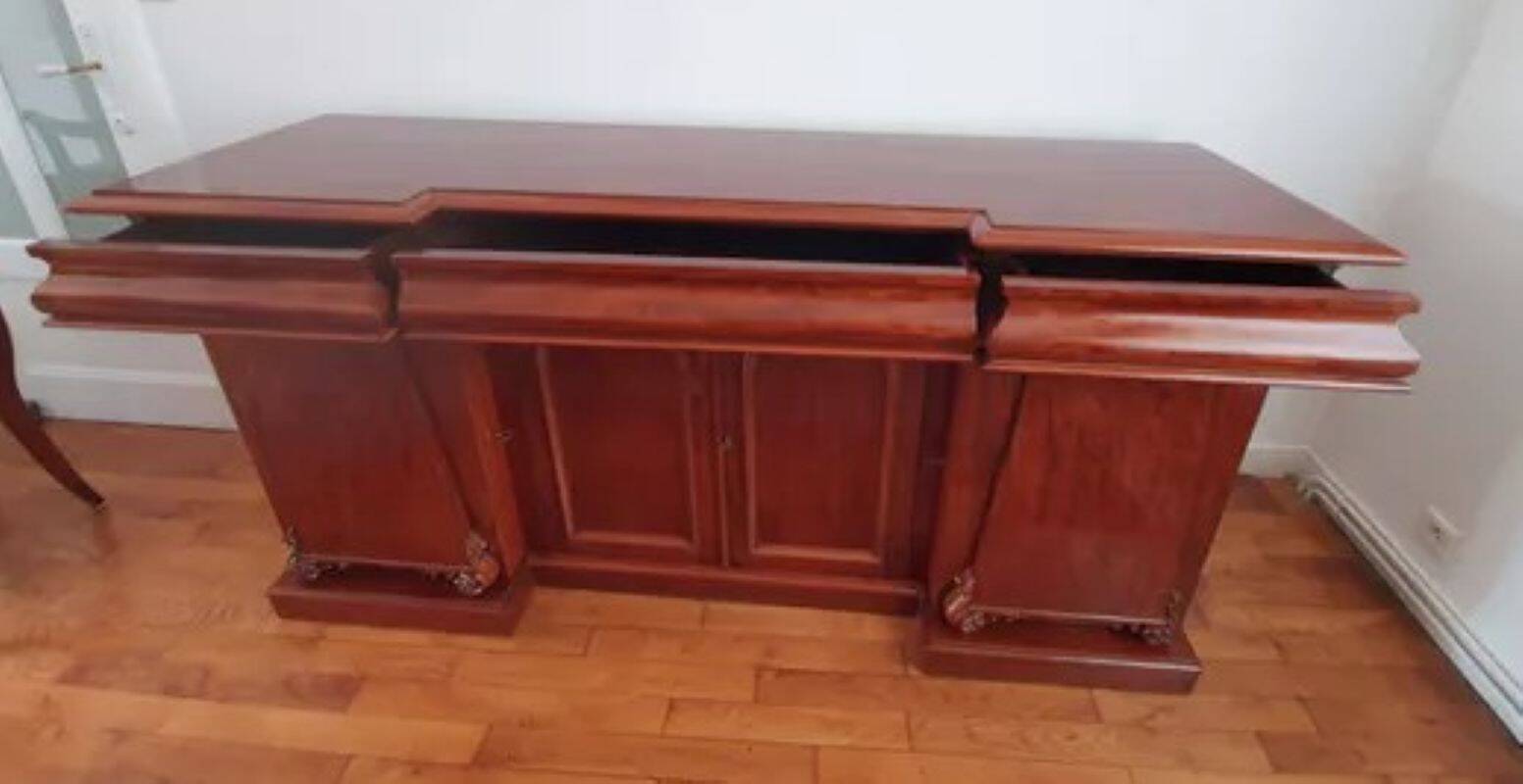 Victorian Enfilade in Cuban Mahogany, 19th Century