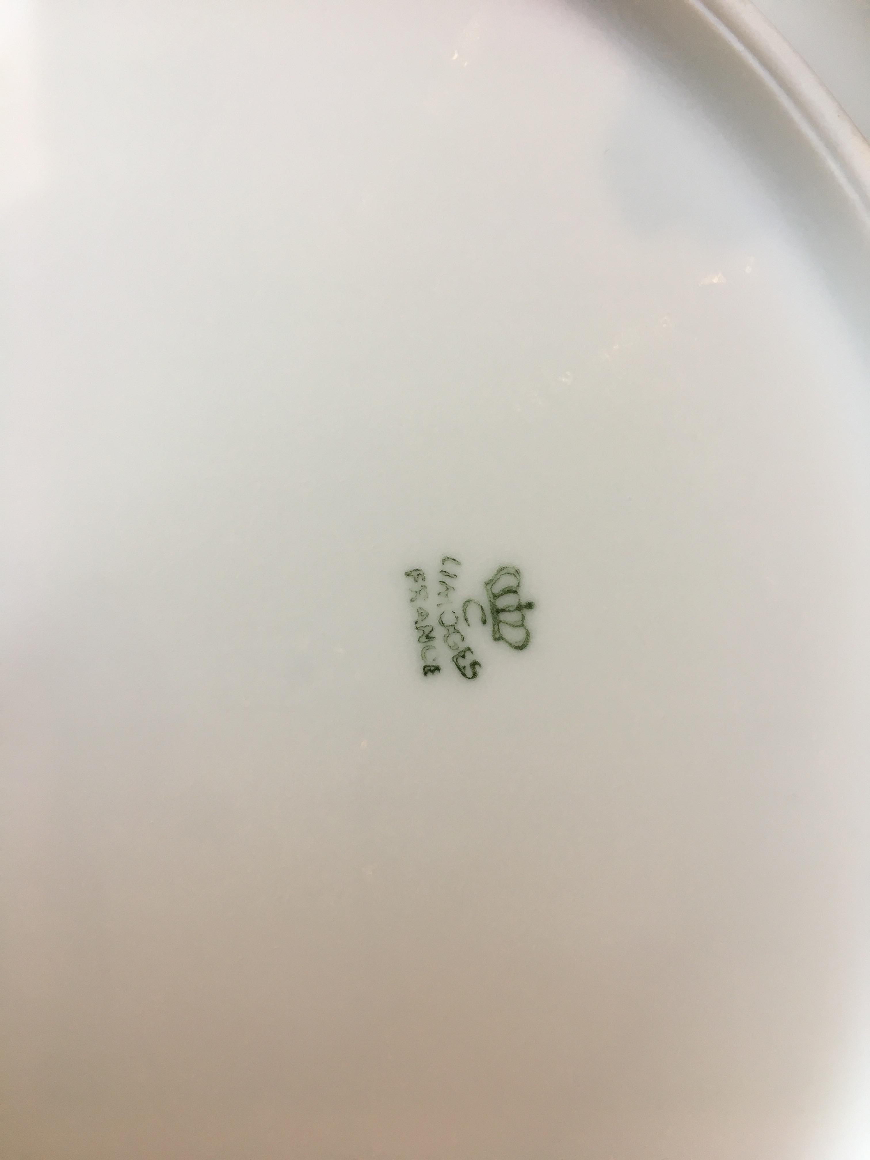 Vintage porcelain presentation dish