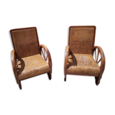 Heating chairs art deco year 30