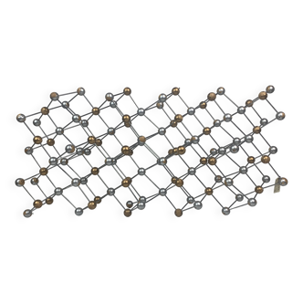 Midcentury scientific teachers molecular model, England 1950s