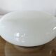 "parscot" ceiling light "gamma" model in opaline 60s 70s