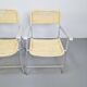 Mid-Century Tossa Wicker Folding Chairs by Hilbrant, Italy, 1960s, Set of 4
