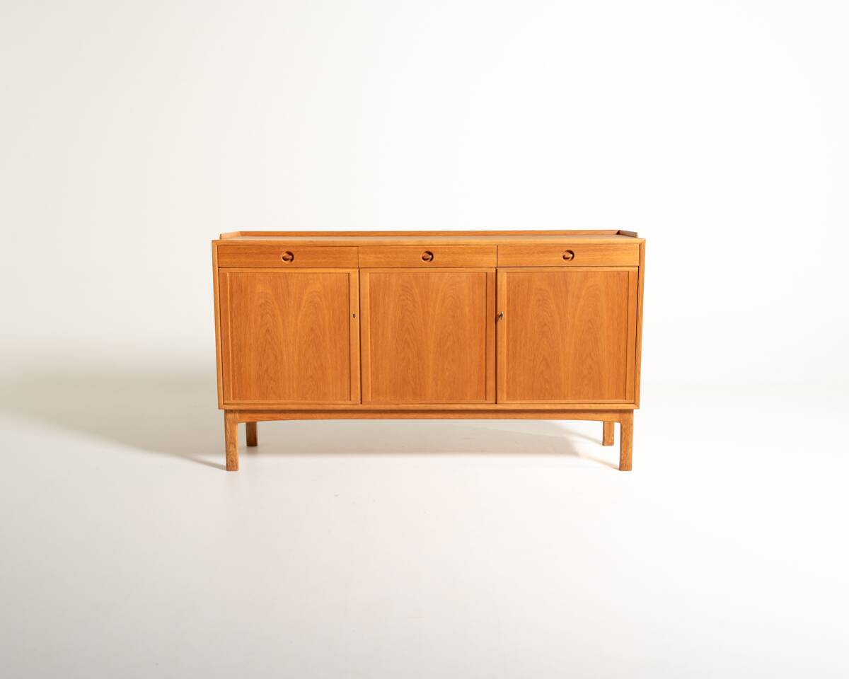 Oak Sideboard by Skaraborgs Möbelindustri, Sweden, 1960s