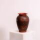 Vase design floral Eiwa vers 1970