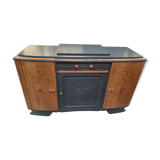 Buffet anthracite grey and natural wood