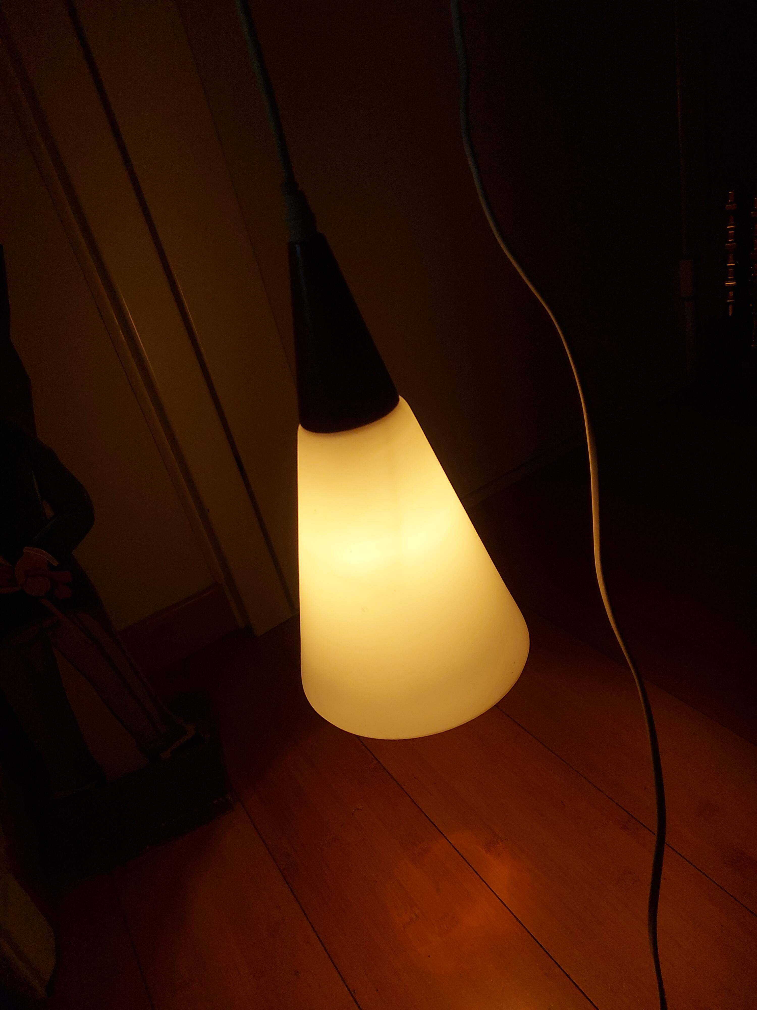 Chandelier, philips pendants, louis kalf