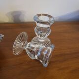 Pair of Crystal Candlesticks