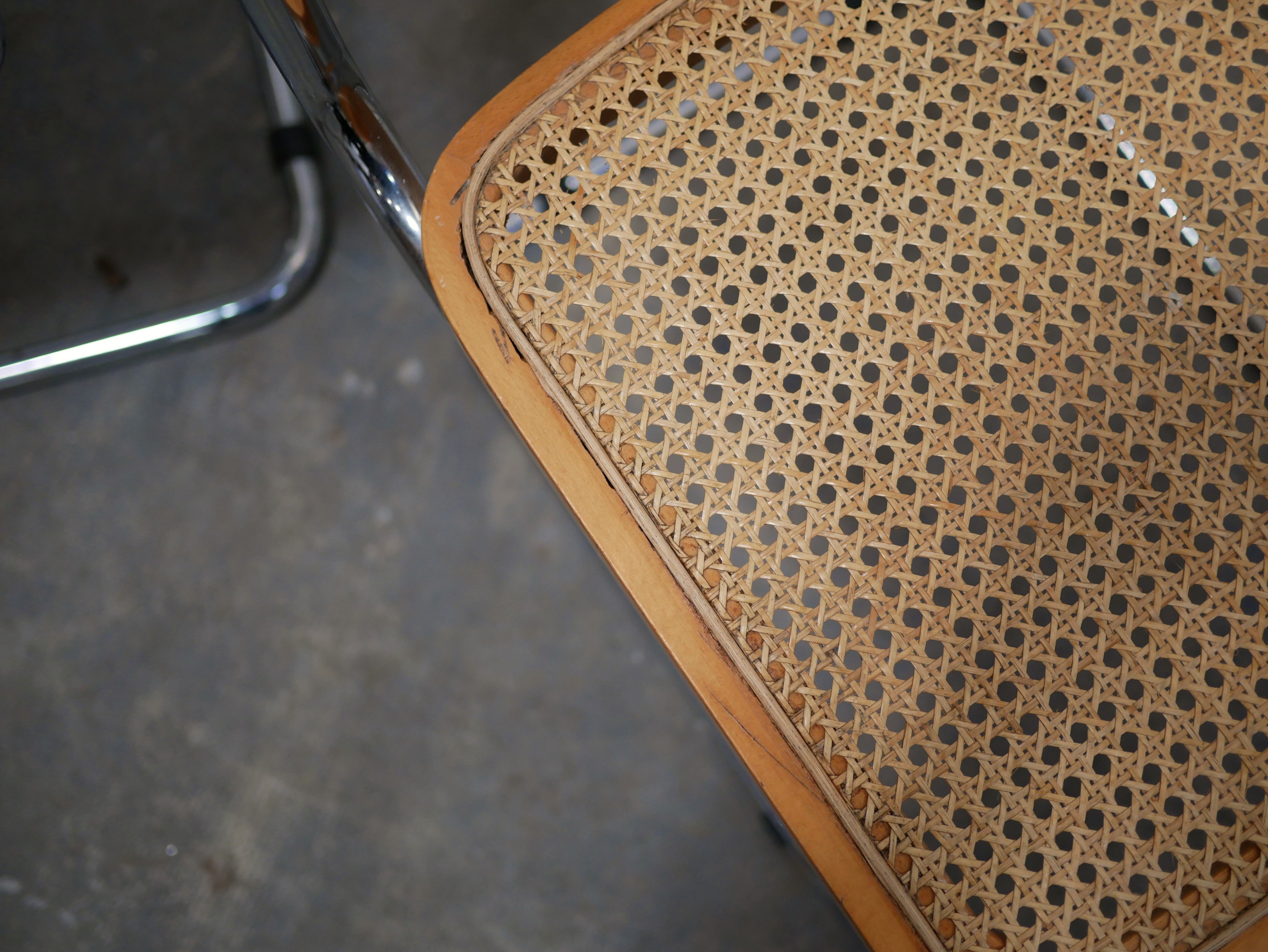 Chair B32 by Marcel Breuer, Made in Italy