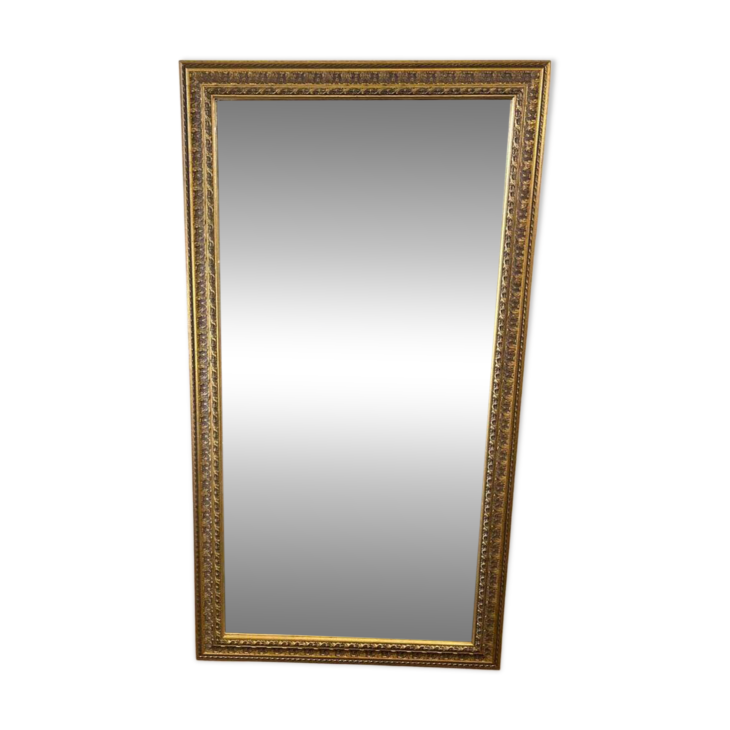 Miroir mural XL doré vintage