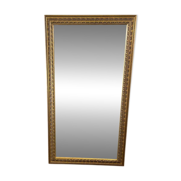 Miroir mural XL doré vintage — Beyit