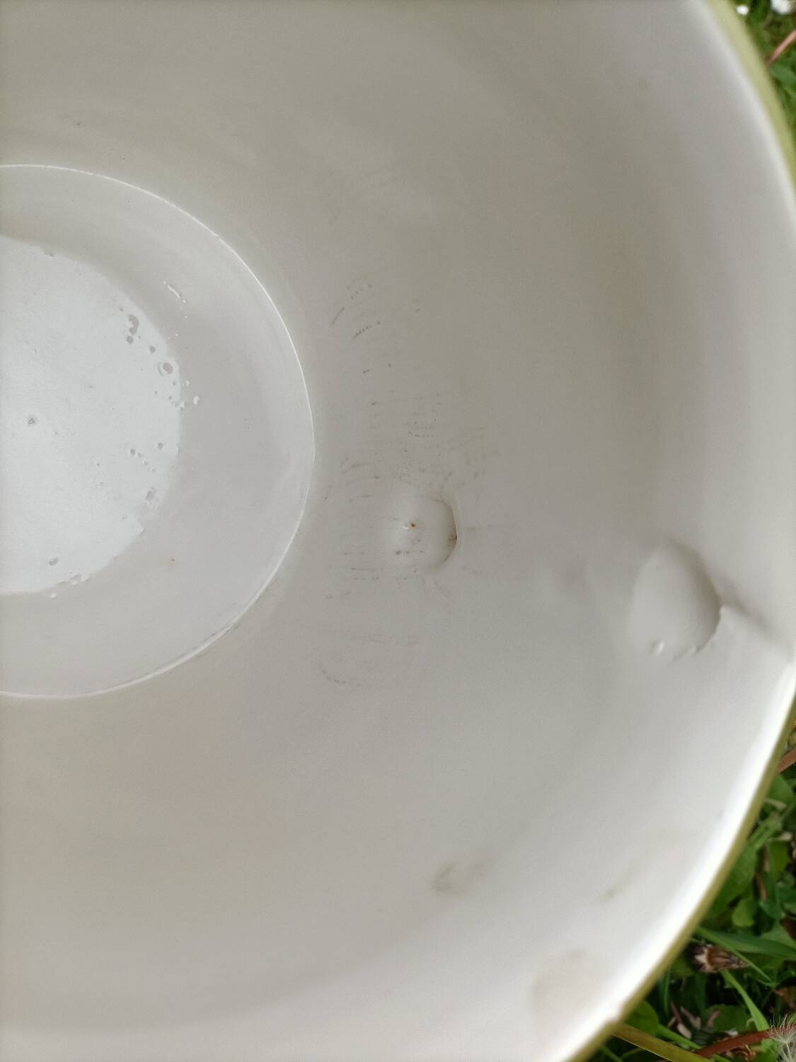 Vintage ceramic flower pitcher - Spring Water -