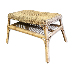 table basse en osier