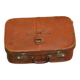 Leather suitcase