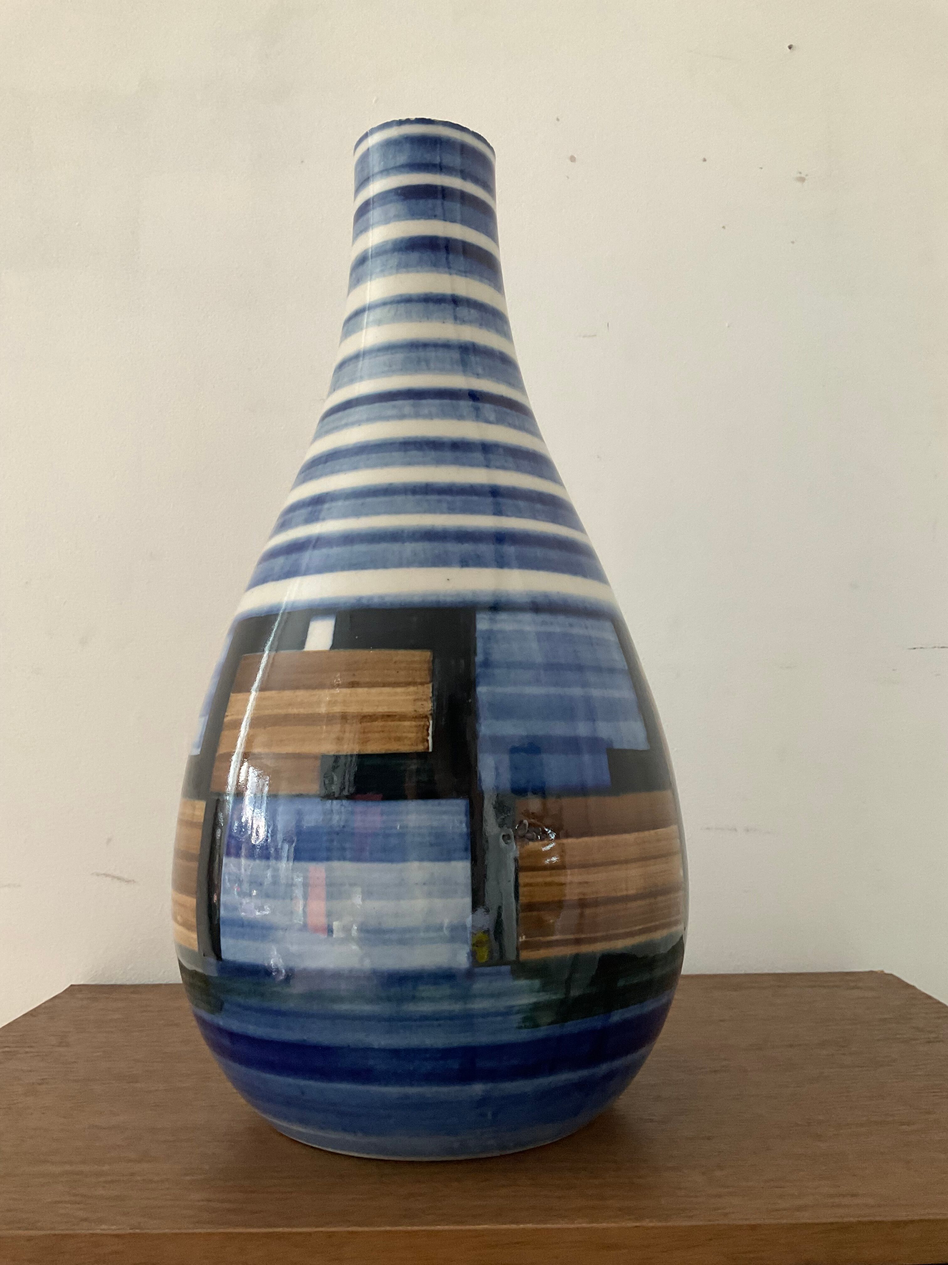 Vintage ceramic vase Germany 70s