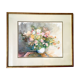 Tableau aquarelle au grand bouquet